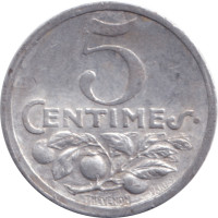 5 centimes - Alpes Maritimes