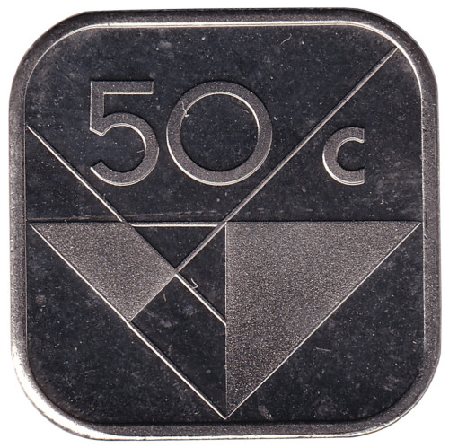50 cents - Aruba