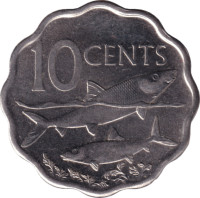 10 cents - Bahama Islands