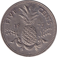 5 cents - Bahama Islands