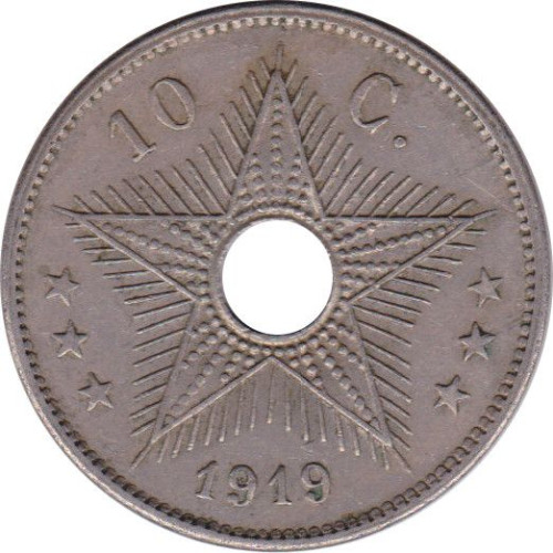 10 centimes - Belgisch Congo