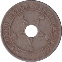 20 centimes - Belgisch Congo