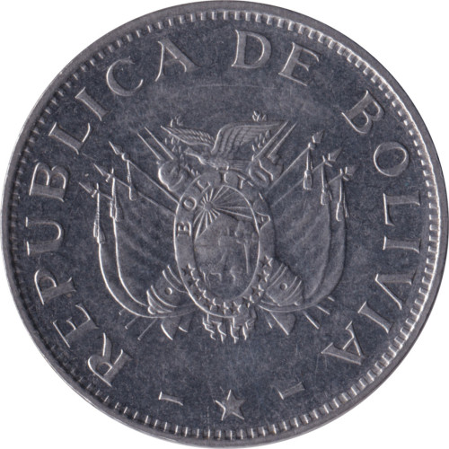 50 centavos - Bolivie