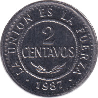 2 centavos - Bolivia