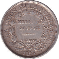 50 centavos - Bolivia