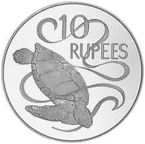 10 rupees - British Colony