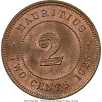 2 cents - British colony