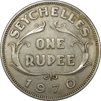 1 rupee - British Colony