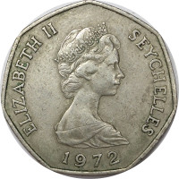 5 rupees - British Colony