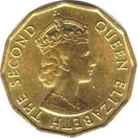3 pence - Colonie britannique