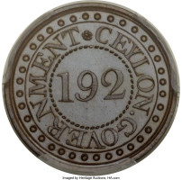 1/192 rixdollar - British Colony