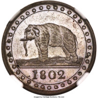 1/96 rixdollar - British Colony