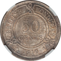 50 cents - British Honduras