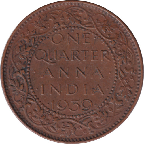 1/4 anna - British India