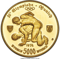 5000 francs - Central Africa