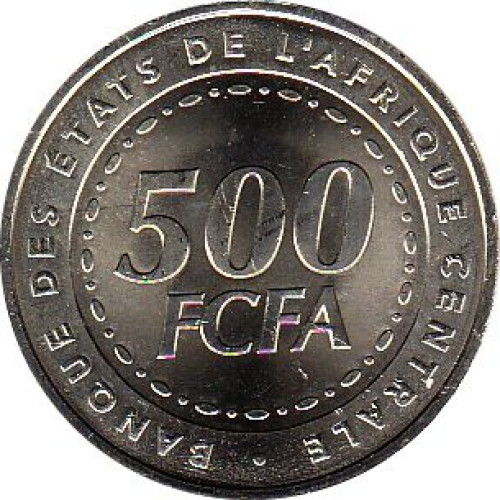 500 francs - États de l'Afrique Centrale