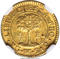 1/2 escudo - Central America