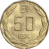 50 escudos - Chili