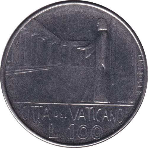 100 lire - Cité du Vatican