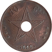 10 centimes - Congo Free State