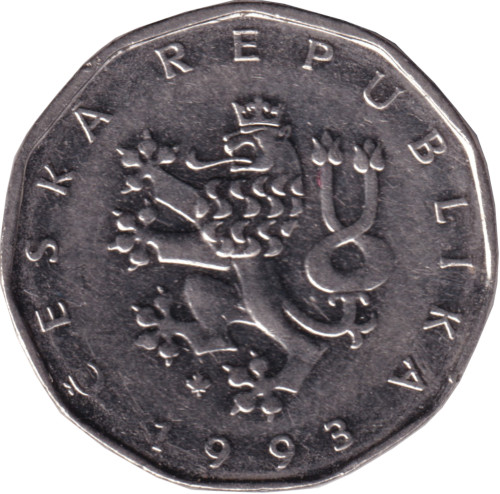 2 korun - Republique Tchèque
