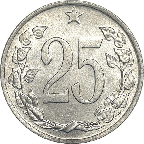 25 haleru - Czechoslovakia