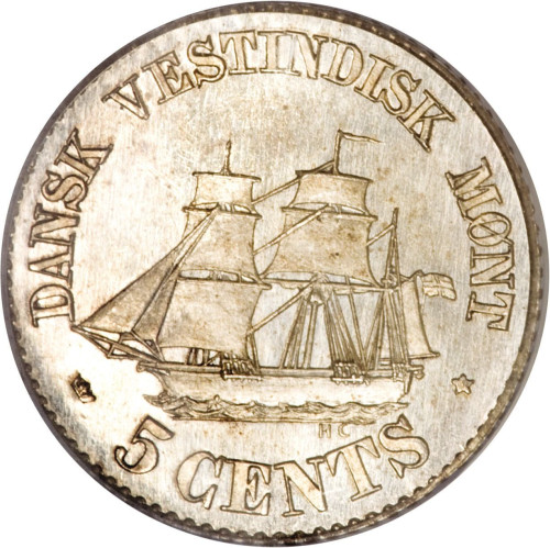 5 cents - Danish West Indies