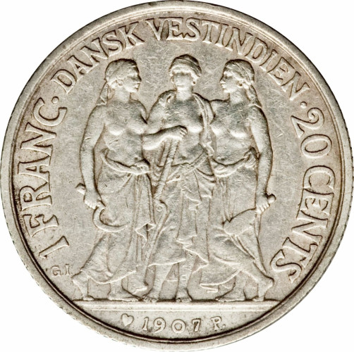 20 cents - Danish West Indies