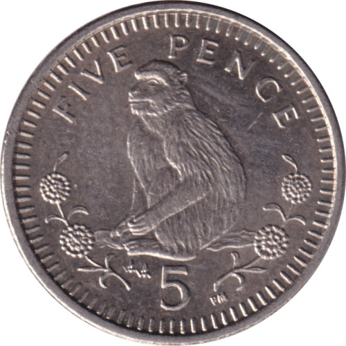 5 pence - Décimal Pound