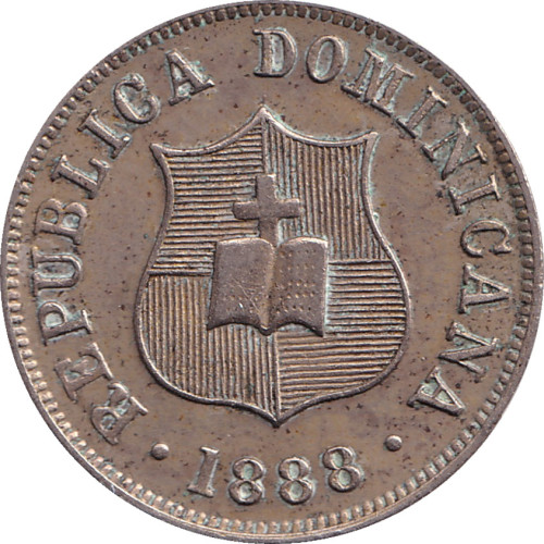 2 1/2 centavos - Dominican Republic