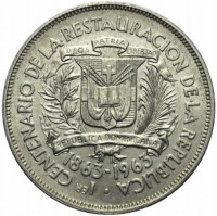 1 peso - République Dominicaine