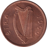 1/2 penny - Duodecimal Pound
