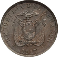 2 1/2 centavos - Ecuador