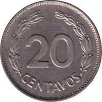20 centavos - Ecuador