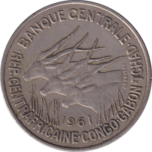 50 francs - Equatorial African States