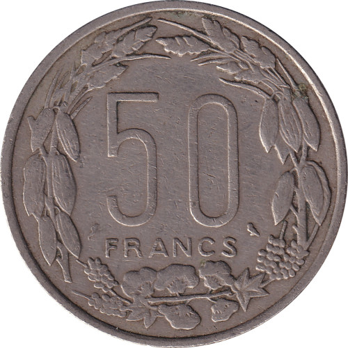 50 francs - Etats de l'Afrique Equatoriale