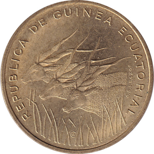 5 francos - Guinée Équatoriale