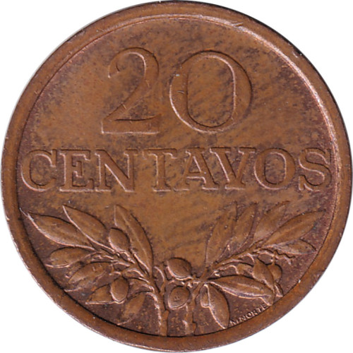 20 centavos - Escudo