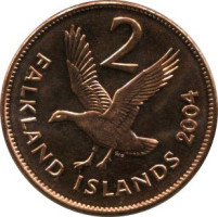 2 pence - Falkland Islands