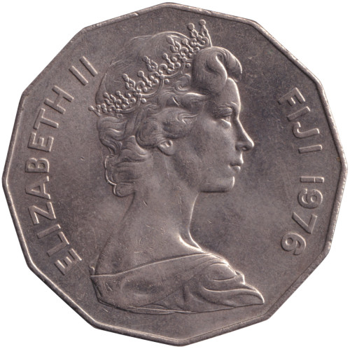 50 cents - Fiji