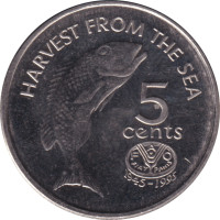 5 cents - Fiji