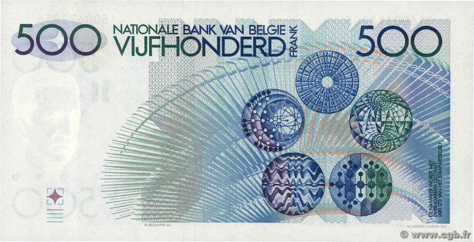 500 francs - Franc