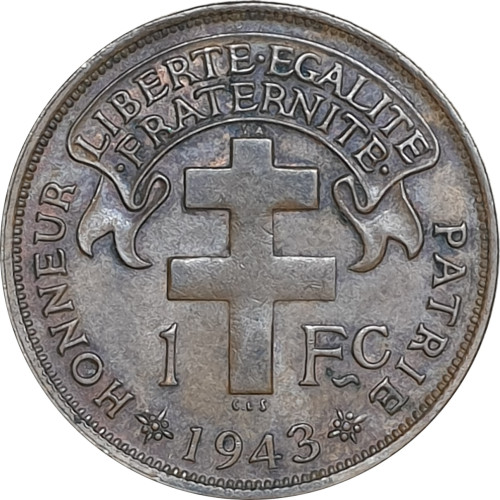 1 franc - French Colony