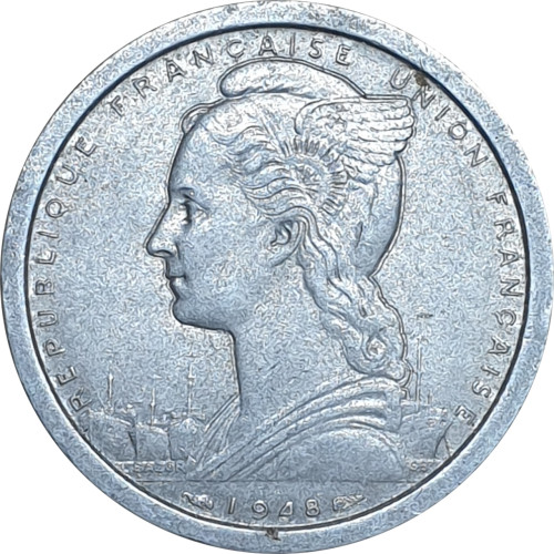 2 francs - Colonie française