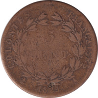 5 centimes - Colonies Françaises Générales