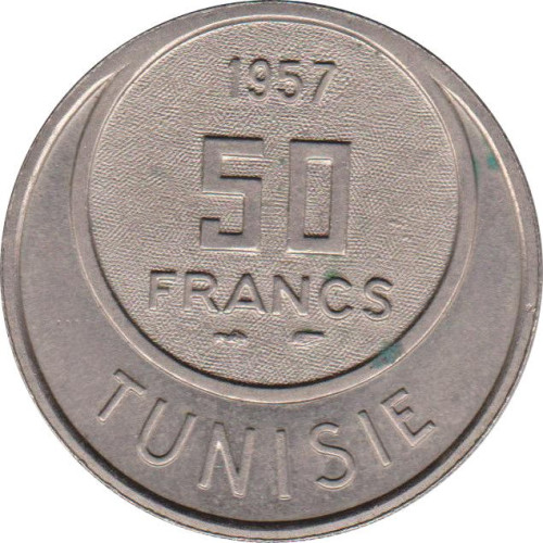 50 francs - French Protectorate