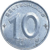 10 pfennig - German Democratic Republic