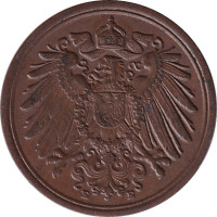 1 pfennig - German Empire