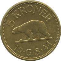 5 kroner - Greenland