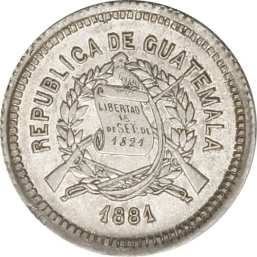 5 centavos - Guatemala